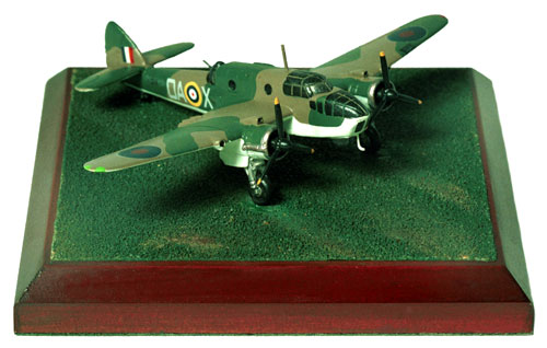 Bristol Beaufort Mk I 1/144 scale pewter limited edition aircraft model As flown by K Campbell recipient of the Victoria Cross. Handmade by Staples and Vine Ltd.