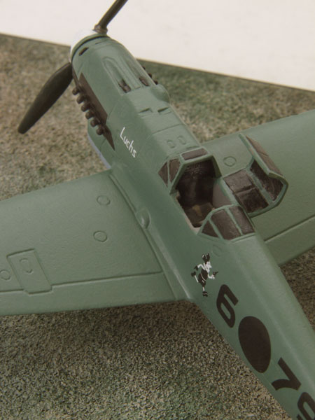 Messerschmitt Bf 109D-1 1/72 scale pewter limited edition aircraft model as flown in the Spanish Civil War. Handmade by Staples and Vine Ltd.