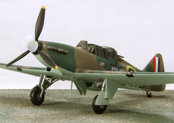 Boulton Paul Defiant Mk I 1/72 scale pewter limited edition aircraft model. The turreted fighter from the Battle of Britain. Handmade by Staples and Vine Ltd.