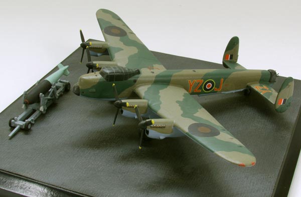 Avro Lancaster B MK I Special Grand Slam 1/144 scale pewter limited edition aircraft model. Handmade by Staples and Vine Ltd.
