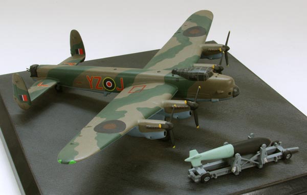 Avro Lancaster B MK I Special Grand Slam 1/144 scale pewter limited edition aircraft model. Handmade by Staples and Vine Ltd.