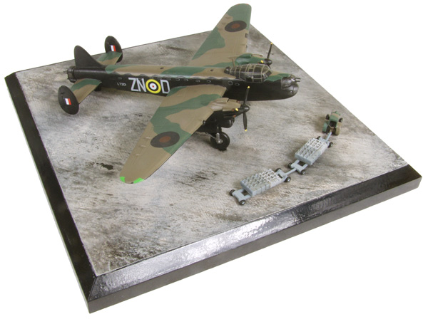 Avro Manchester B Mk I 1/144 scale pewter limited edition aircraft model as flown by Leslie Manser who was awarded the Victoria Cross. Handmade by Staples and Vine Ltd.