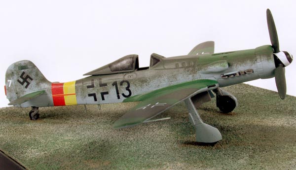 Focke Wulf Ta 152H-0 1/72 pewter limited edition aircraft model. The high altitude aircraft designed by Kurt Tank. Handmade by Staples and Vine Ltd.