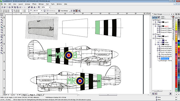 The artwork for the decals is originated in house and involves meticulous research utilising our extensive library and where possible original photos.The application of decals is a highly skilled task must be carried out in a clean environment.