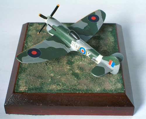 Hawker Tempest Mk V 1/144 scale pewter limited edition aircraft model. As flown to defend Britain from V1s. Handmade by Staples and Vine Ltd.