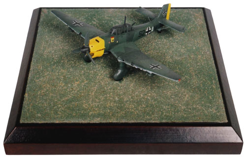 Junkers Ju 87B-2 'Stuka' 1/144 scale pewter limited edition aircraft model as flown in the Battle of Britain. Handmade by Staples and Vine Ltd.